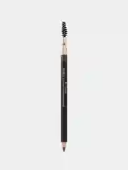 Светло-коричневый карандаш для бровей kiki browliner 01 светло-коричневый с щеточкой для моделирования