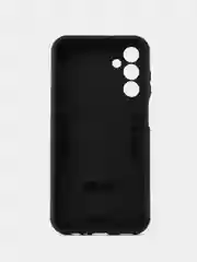 Синий чехол для Samsung Galaxy A15 противоударный, с металлической подставкой кольцом