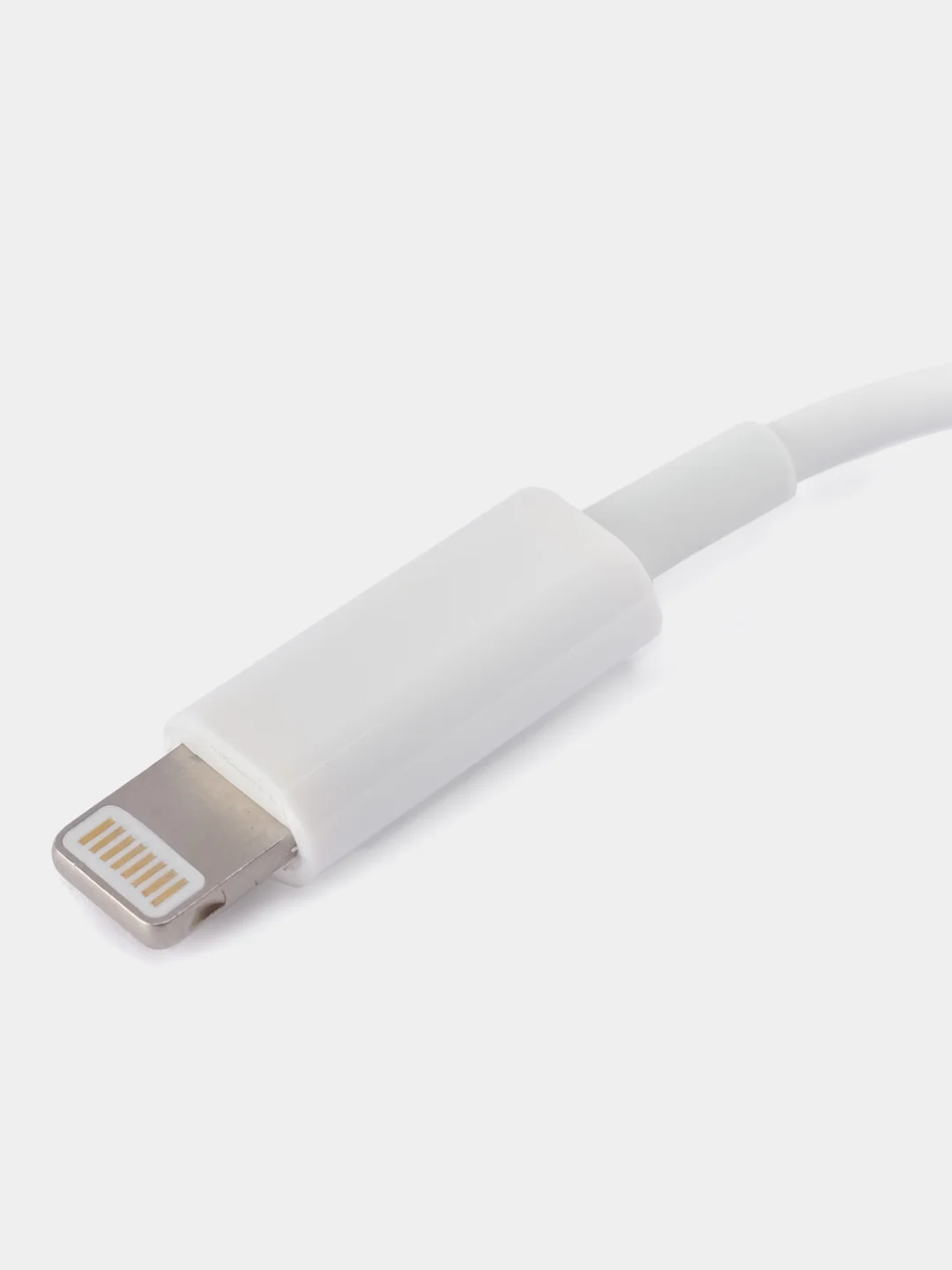 Адаптер аудио переходник Lightning - 3.5mm Jack (тех. упаковка)