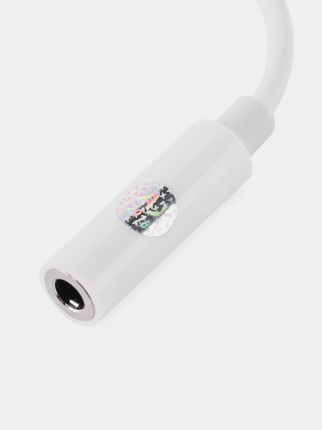 Адаптер аудио переходник Lightning - 3.5mm Jack (тех. упаковка)
