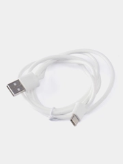 DEVIA Кабель Type-c USB, быстрая зарядка, 1м, белый