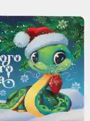 Магнит новогодний, новогодние сувениры, подарок, Символ года, магнит на холодильник