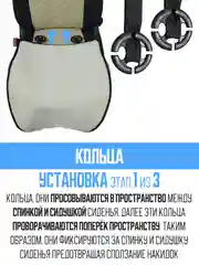 Белый меховая накидка, сидушка, поджопник на сиденье автомобиля - 1 шт, универсальная