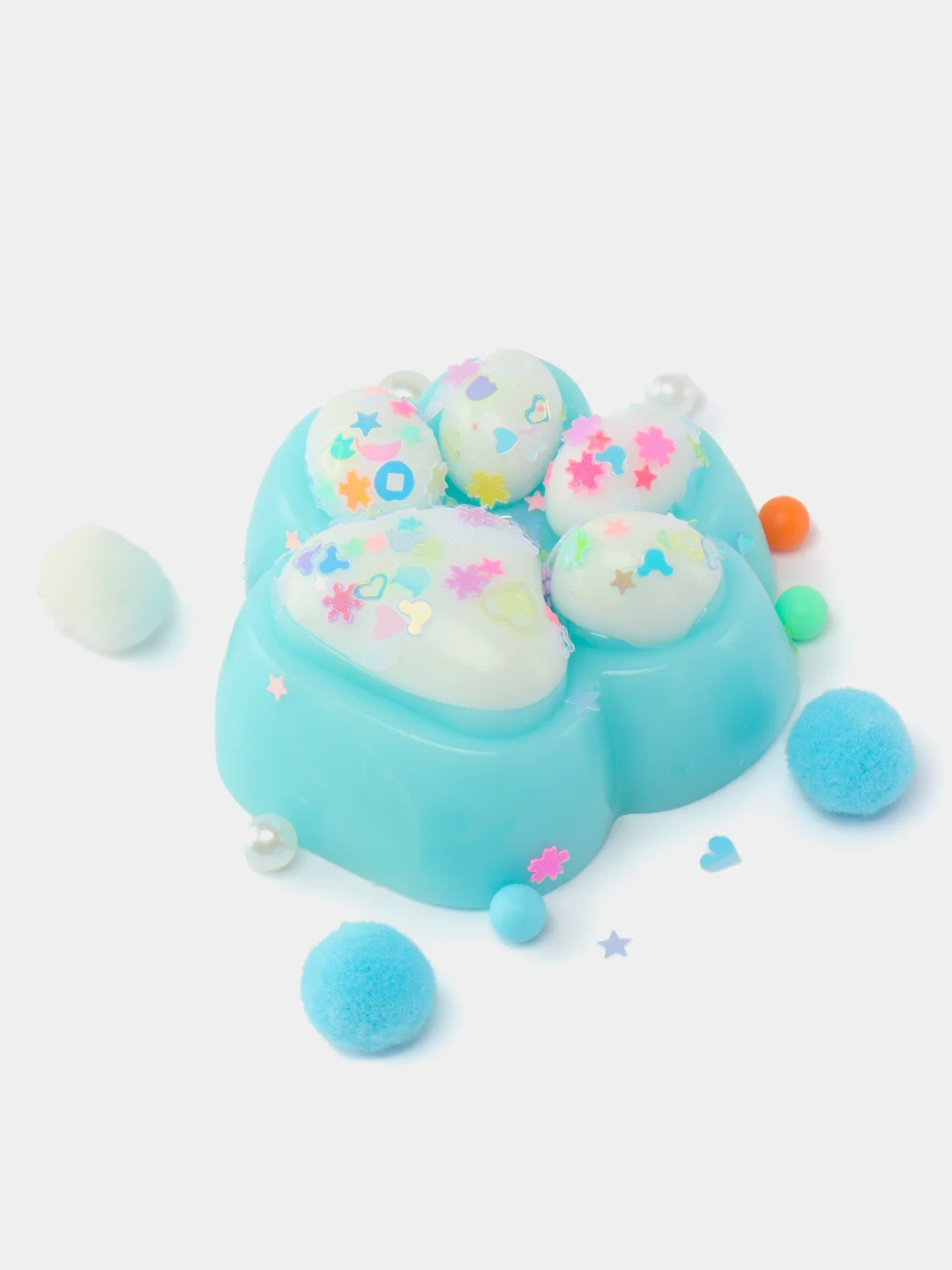 Голубой игрушка таба сквиш кошачья лапка для детей