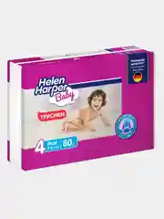 Подгузники - трусики Helen Harper Baby 9-15 кг размер 4 (Maxi) - 80 шт