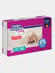 Подгузники - трусики Helen Harper Baby 12-18 кг размер 5 - 80 шт