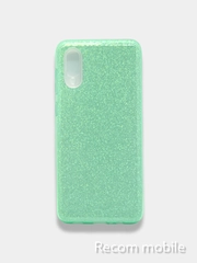 Чехол блестящий Samsung Galaxy A02, A12, M12, накладка c блёстками Самсунг А02, А12, М12