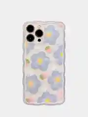 Голубой чехол для iPhone 7, 8, SE, XR, XS, 11, 12, 13, 14, 15, Pro, Max, Plus, на айфон, прозрачный, силиконовый