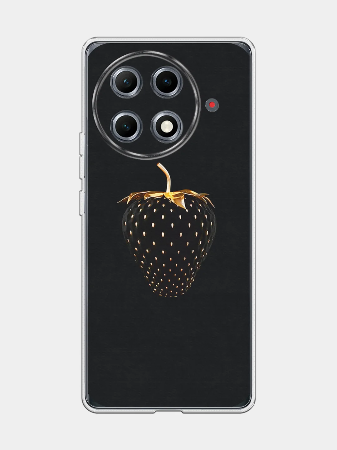 Разноцветный чехол на Tecno Camon 30S Pro / Текно Камон 30S Про прозрачный, с принтом, защита камеры
