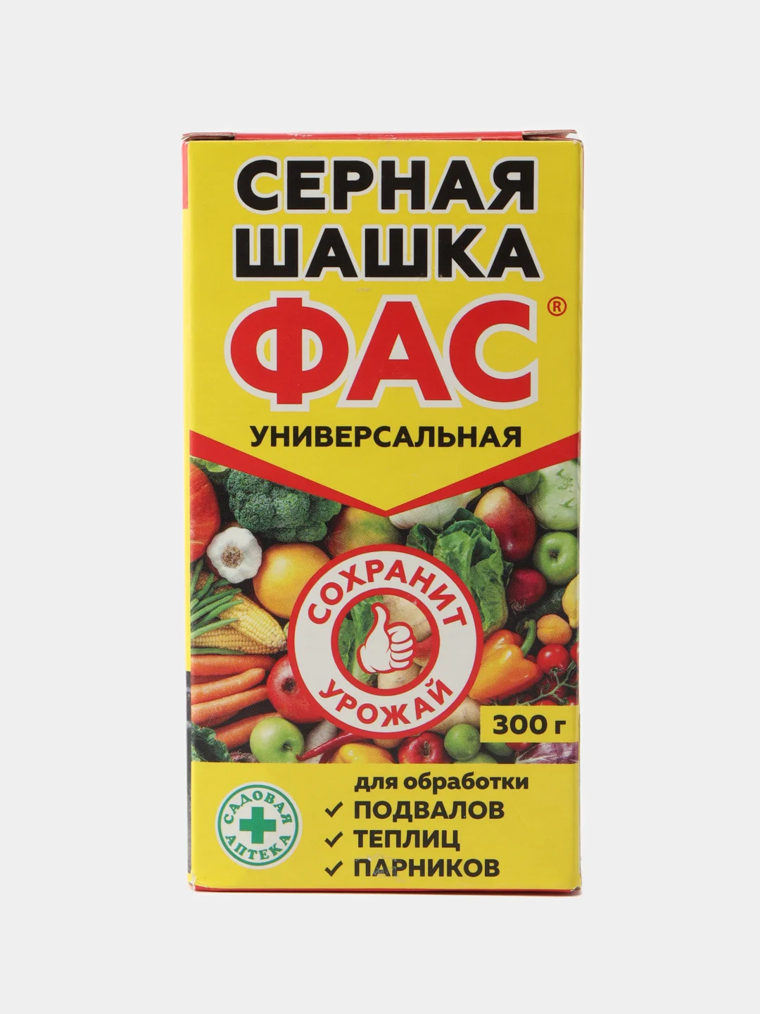 Серная шашка универсальная 300 гр для обработки помещений