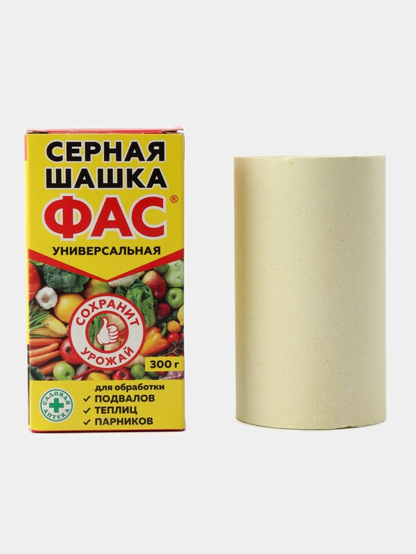 Серная шашка универсальная 300 гр для обработки помещений