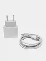 Зарядное устройство для iPhone, с кабелем Type-C-Lightning, 20W