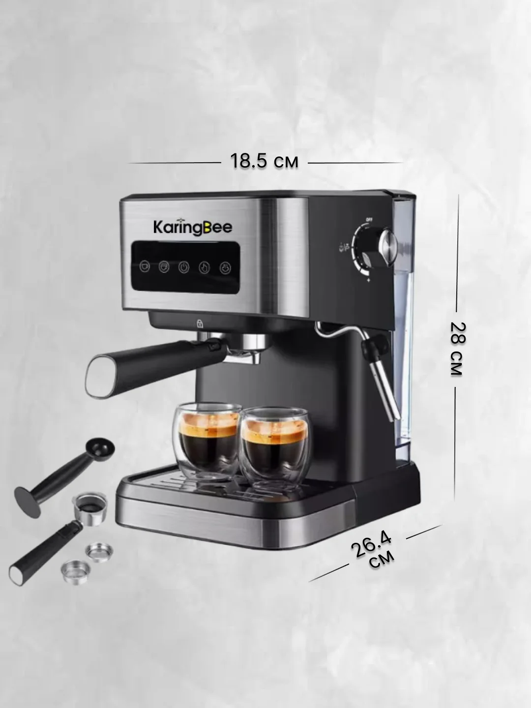 Рожковая кофемашина KaringBee CM3000