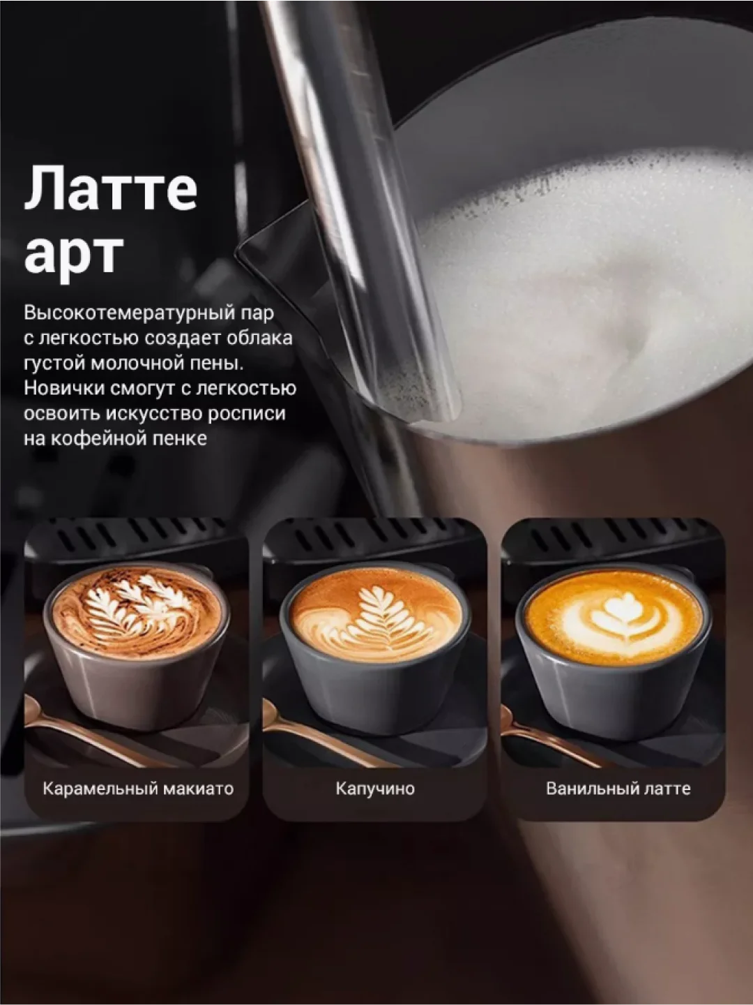 Рожковая кофемашина KaringBee CM3000