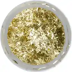 Декоративные сухие блестки Luxart Glitter, Золото палочки, 20 мл