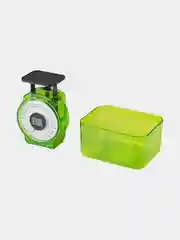 Весы кухонные механические HomeStar HS-3004М 1 кг, зеленый