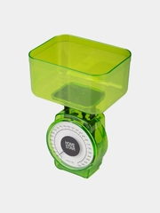 Весы кухонные механические HomeStar HS-3004М 1 кг, зеленый