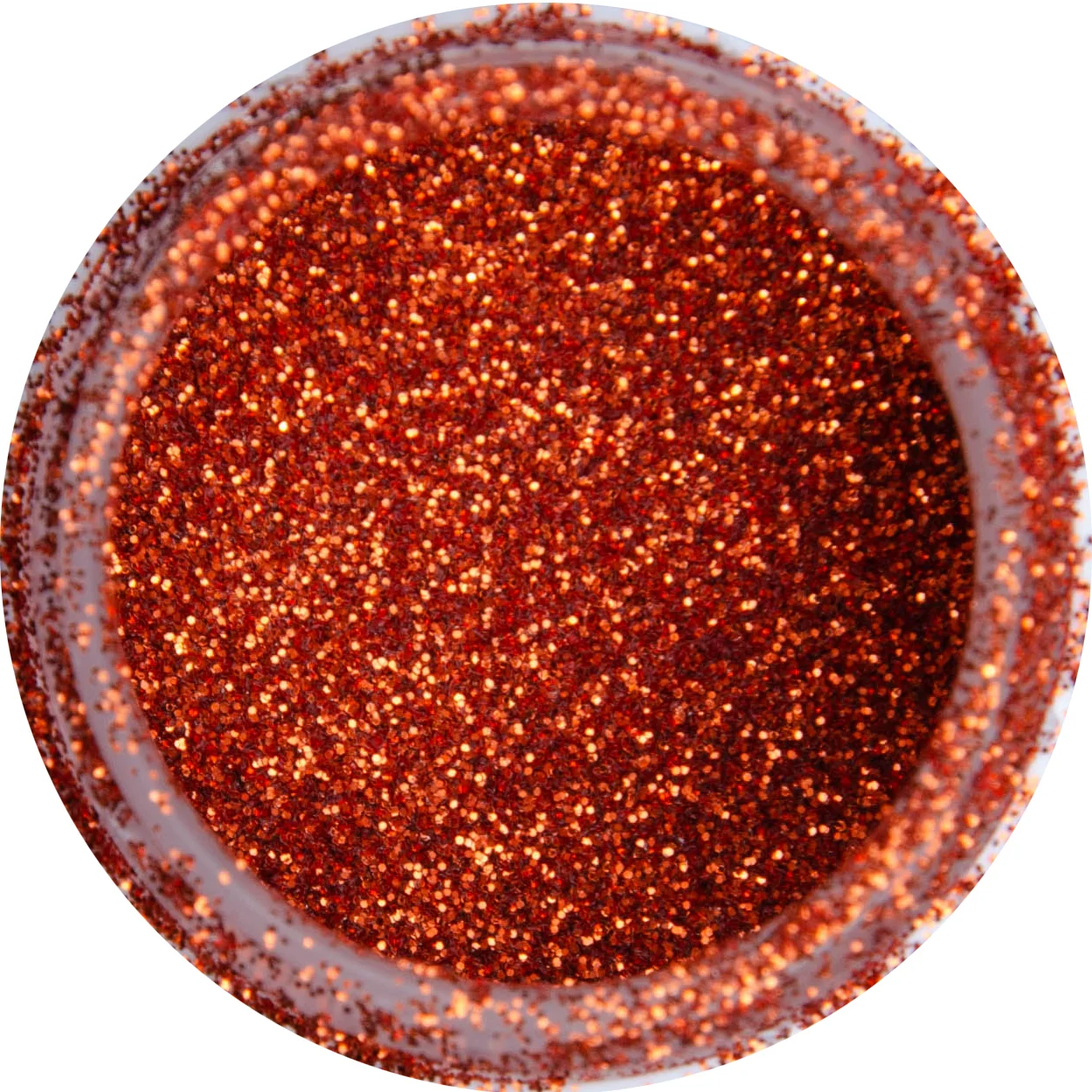 Декоративные сухие блестки Luxart Glitter, Оранжевый, 20 мл