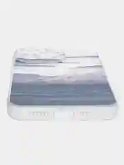 Синий чехол для iPhone 6s/7/8/SE/XR/XS/11/12/13/14/15 Pro/Max/Plus/Mini/силикон/противоударный