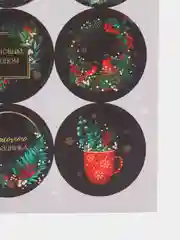 Черный наклейки для цветов и подарков,новогодние