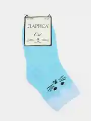 Лазурный носки детские для девочек милая "Кошечка"