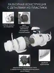 Вентилятор канальный D 100 мм VEO TT 100 вытяжной, приточный