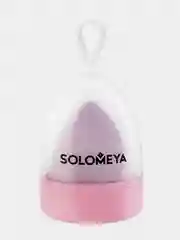 Косметический спонж Solomeya для макияжа со срезом лиловый