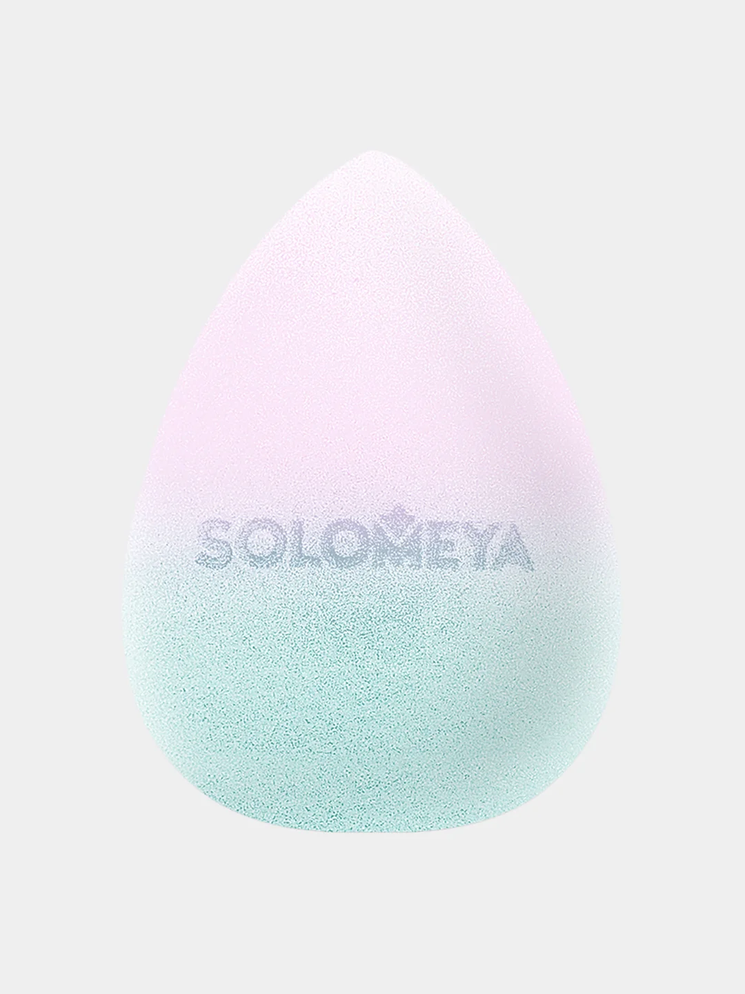 Косметический спонж Solomeya для макияжа, меняющий цвет Blue-pink