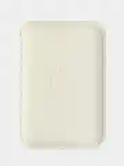 Белый картхолдер - бумажник на iPhone с поддержкой MagSafe/Leather Wallet
