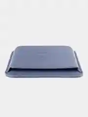 Голубой картхолдер - бумажник на iPhone с поддержкой MagSafe/Leather Wallet