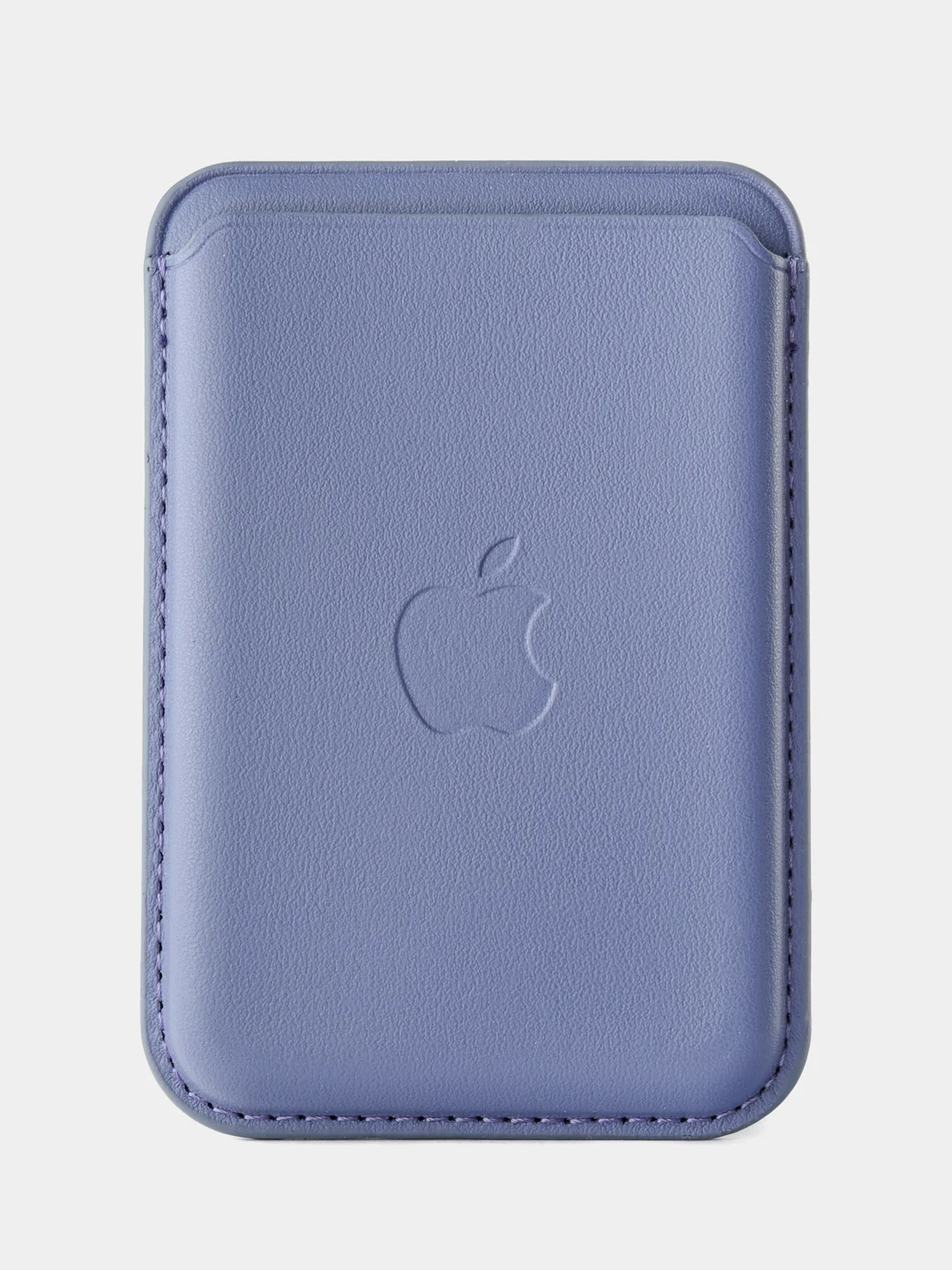 Голубой картхолдер - бумажник на iPhone с поддержкой MagSafe/Leather Wallet