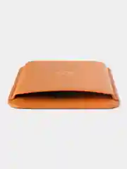 Оранжевый картхолдер - бумажник на iPhone с поддержкой MagSafe/Leather Wallet