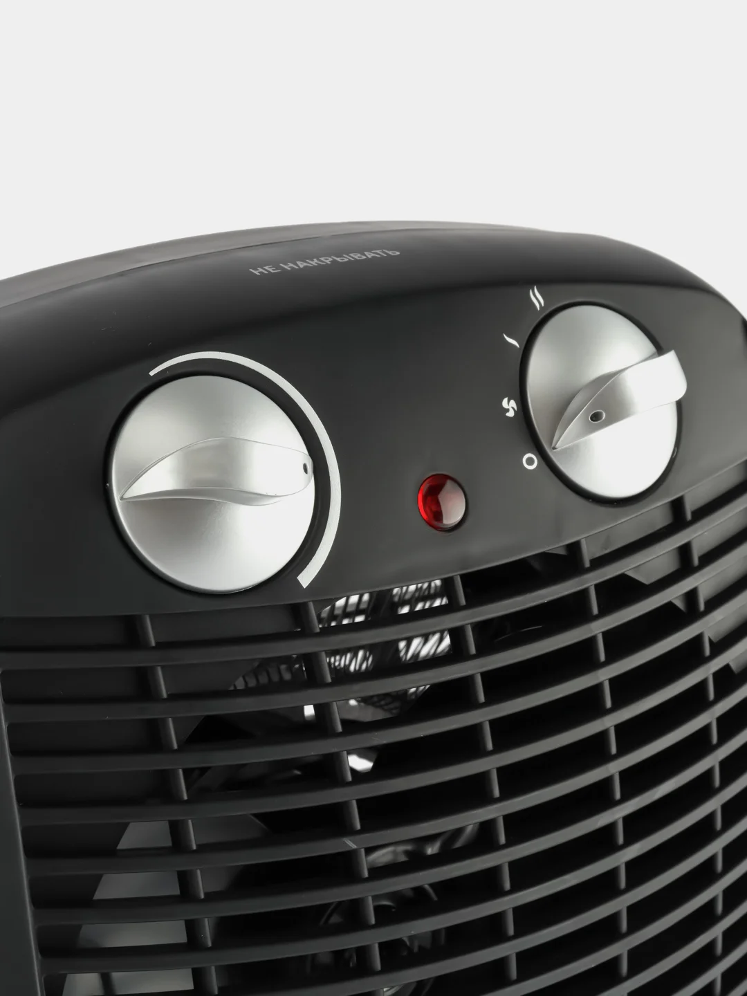 Черный тепловентилятор обогреватель Maxwell MW-3456