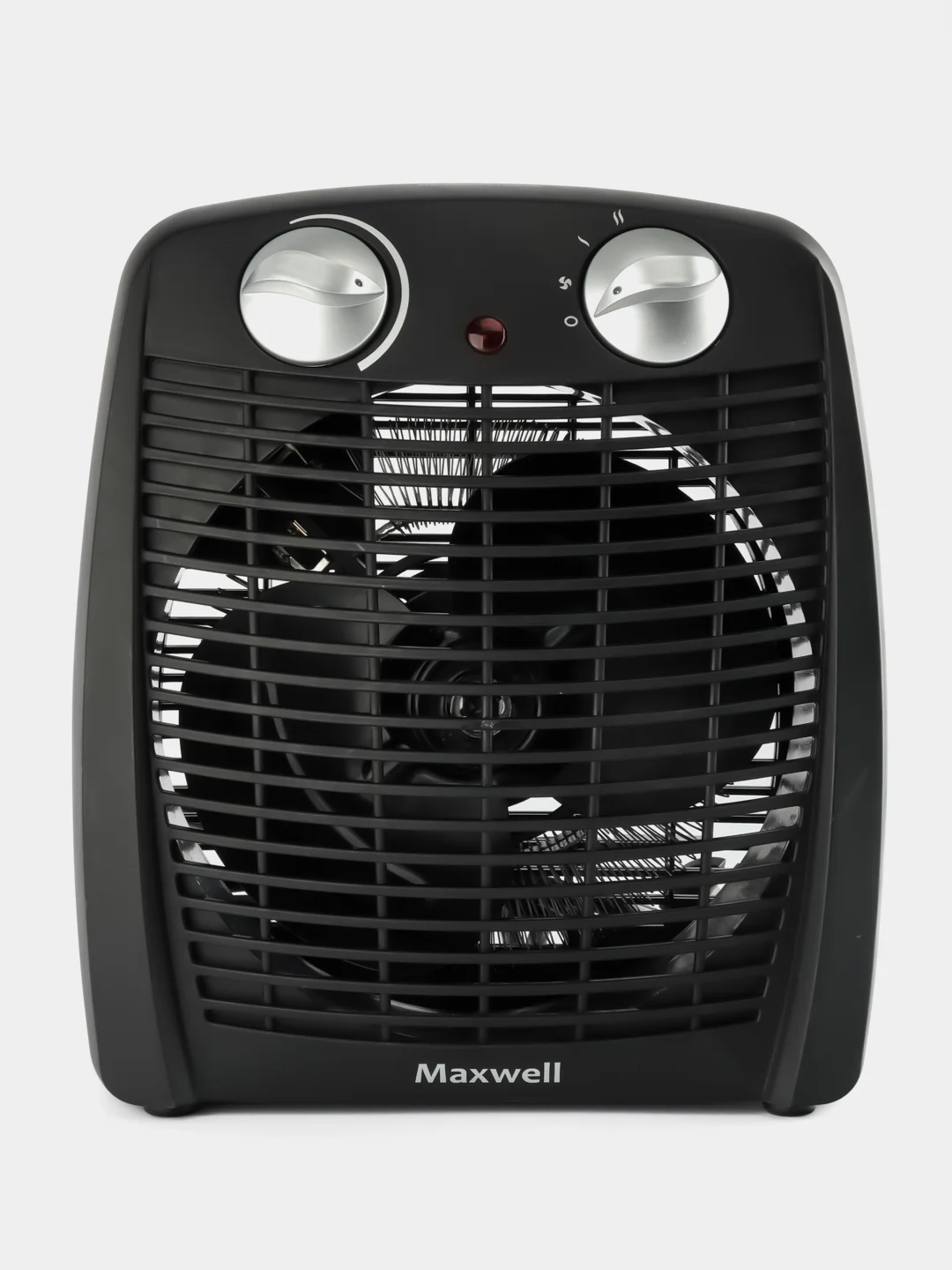 Черный тепловентилятор обогреватель Maxwell MW-3456