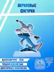 Бронзовый фигурки акриловые "Блич", "Волейбол", "Поднятие уровня в одиночку"