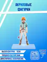 Бирюзовый фигурки акриловые "Ханако", "Геройская академия", "Магическая битва"