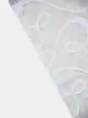 Тюль-сетка интерьерный "Узоры" для спальни и гостиной, 300x270 см