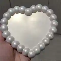 Подставка декоративная Сердце, Декор для дома из гипса