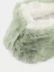 Зелёный хаки носки - тапочки