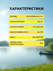 Эхолот Lucky FF1108-1 для рыбалки зимой и летом с лодки и берега