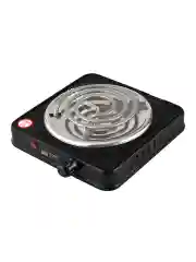 Черный электрическая плитка настольная HOME ELEMENT HE-HP718B , d14 см, черный