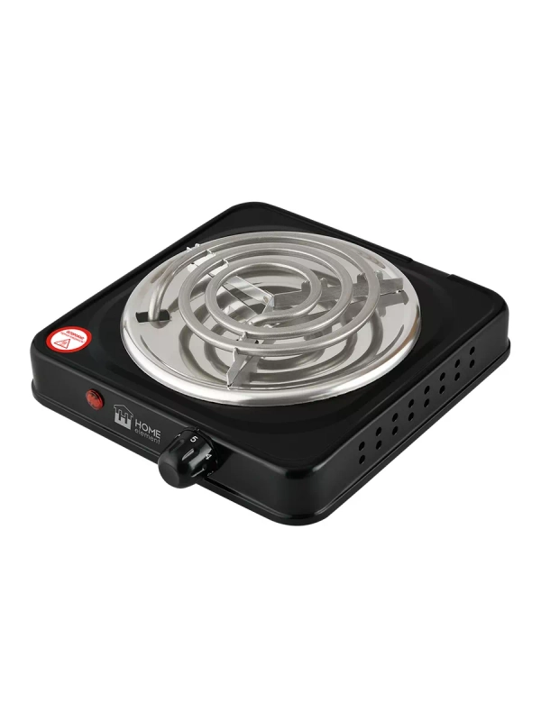 Электрическая плитка настольная HOME ELEMENT HE-HP718B , d14 см, черный