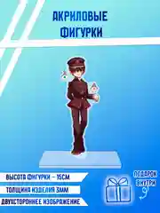 Белый фигурки акриловые "Ханако", "Геройская академия", "Магическая битва"