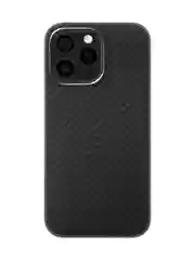 Карбоновый чехол MagSafe для iPhone 16, Pro, Max кевлар противоударный BROSCORP тонкий