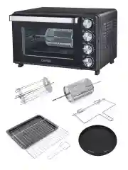 Черный духовой шкаф CHEF PRO CF-EO2102A (50литров, конвекция, аэрофритюрница, вертел, шашлычница)