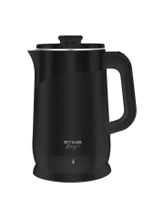Чайник электрический STINGRAY ST-KT3009A металлический, двойные стенки /эффект термоса, 2л