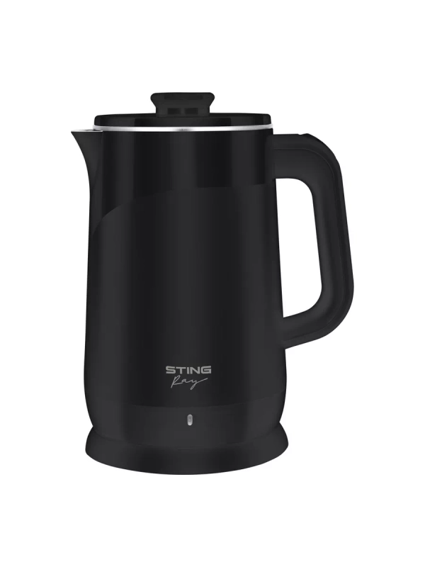 Чайник электрический STINGRAY ST-KT3009A металлический, двойные стенки /эффект термоса, 2л