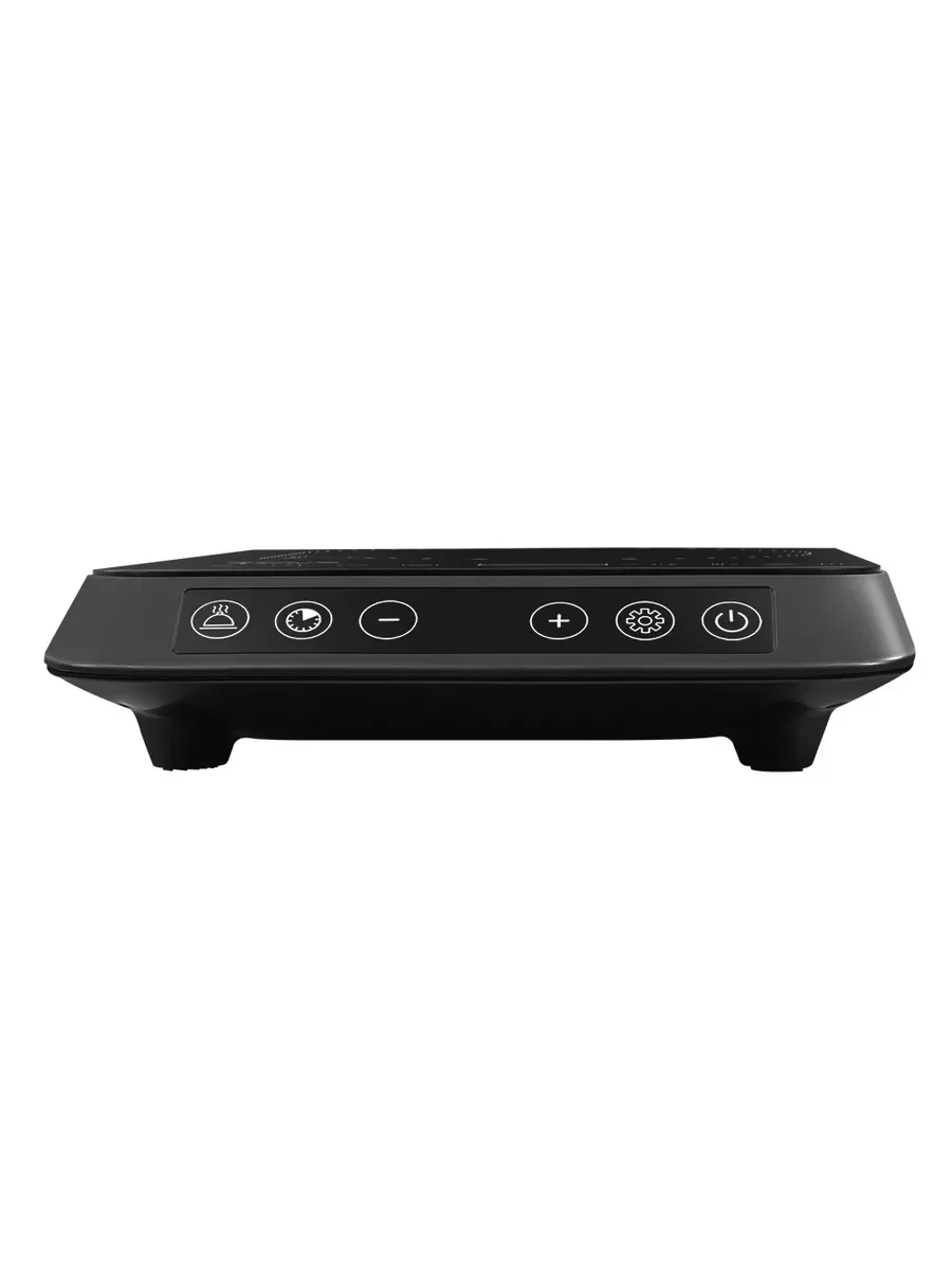 Черный электрическая индукционная безимпульсная плитка STINGRAY ST-HP3507A темное серебро