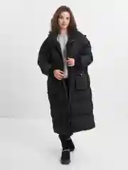 Черный куртка ЖЕНСКАЯ ЗИМА РАЗМЕР OVERSIZE (44-50)