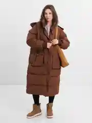 Шоколадный куртка ЖЕНСКАЯ ЗИМА РАЗМЕР OVERSIZE (44-50)